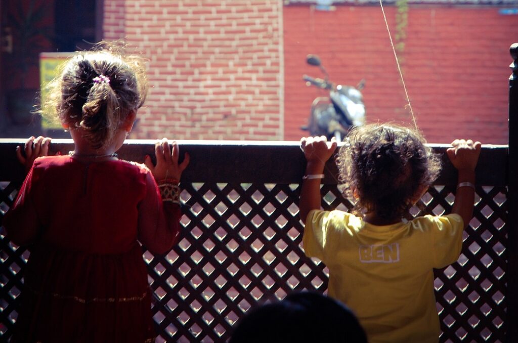 children, love, balloon